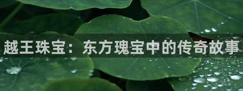 新宝rc_5w：越王珠宝：东方瑰宝中的传奇故事