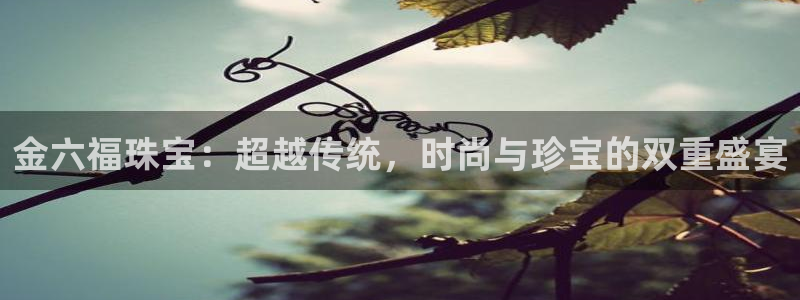 新宝5测登录：金六福珠宝：超越传统，时尚与珍宝的双重盛宴