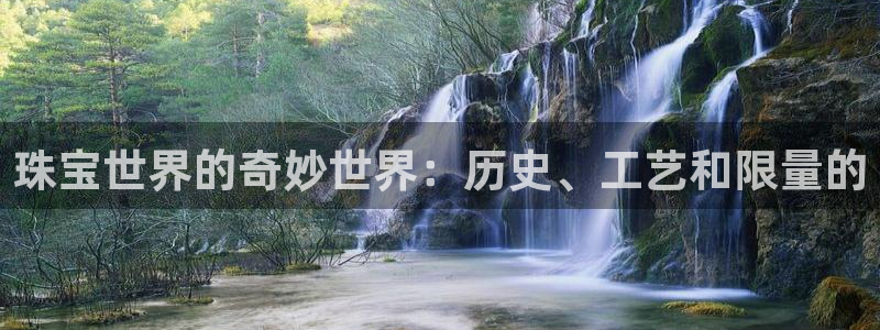 新宝娱乐5入口：珠宝世界的奇妙世界：历史、工艺和限量的